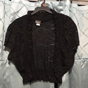Lace Shrug - Dots